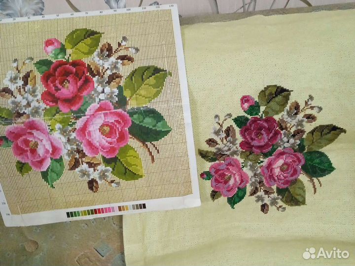 Цветная схема вышивки крестом