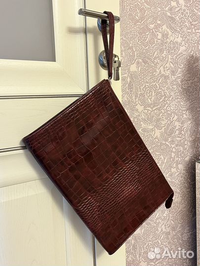 Продам кожаный мужской клатч-папку Zara