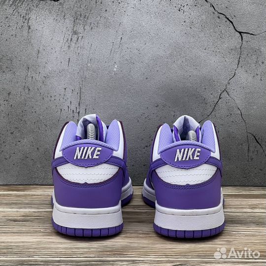 Nike Dunk Low Court Purple White кроссовки