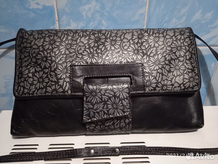 Винтажная сумочка-клатч