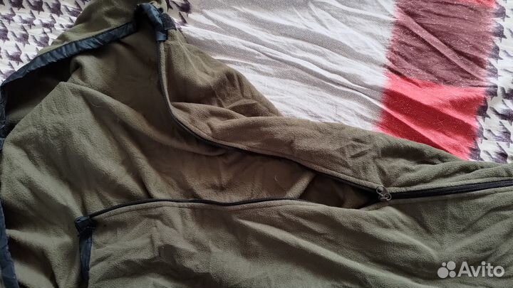 Флисовый спальный мешок/вкладыш