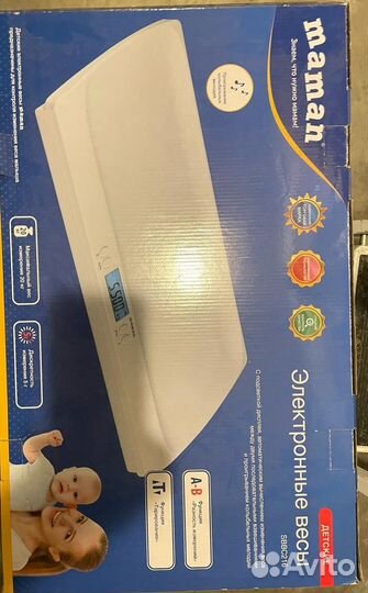 Электронные детские весы маман