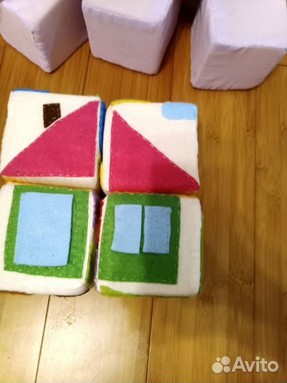 Кубики мягкие