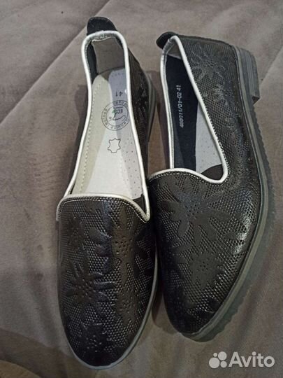 Мокасины женские 40 размер новые