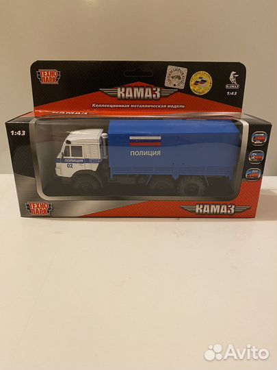 Моделька камаз технопарк 1:43