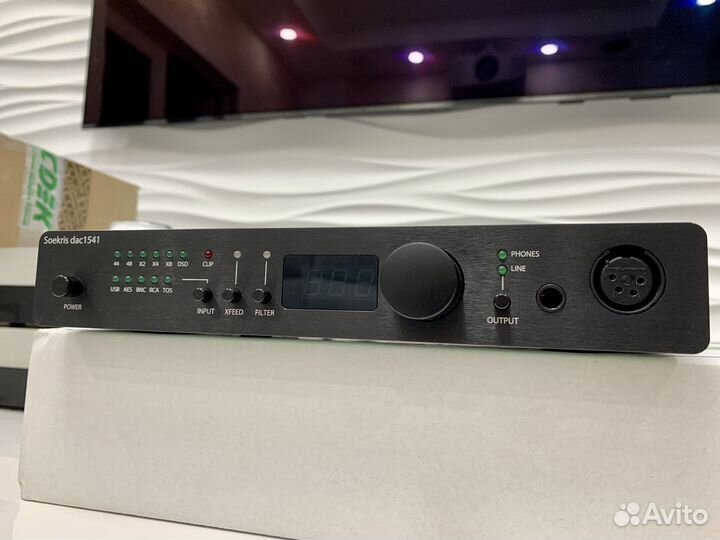 Цап и усилитель для наушников Soekris dac1541