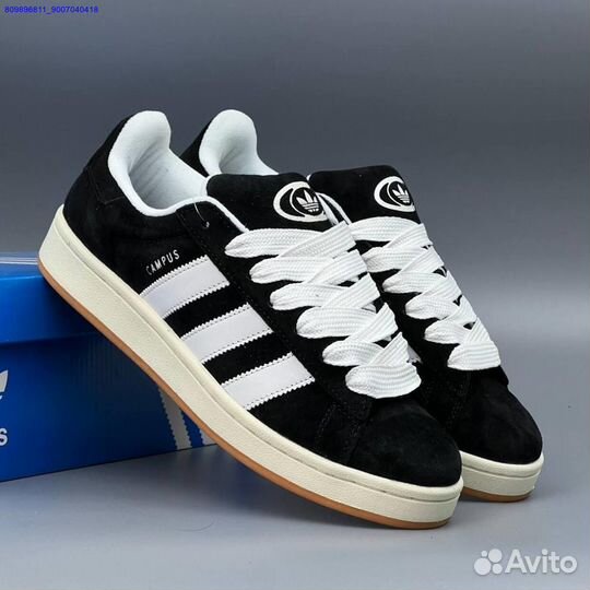 Кроссовки Adidas Campus Black (Арт.80957)