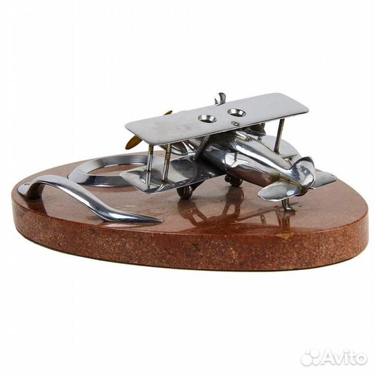 Антикварная пепельница для сигар в виде самолета