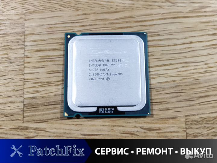 Процессор Intel Core2 Duo E7500 LGA775