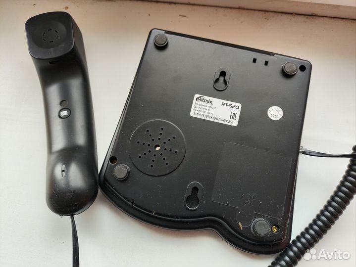 Проводной телефон ritmix RT-520