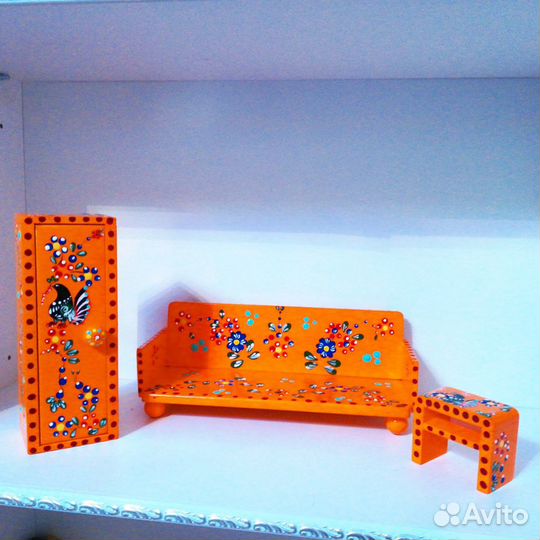 Набор мебели, декоративный кукольный