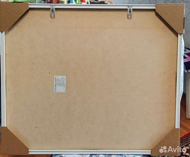 Картина маслом в металлической раме 50x60 см