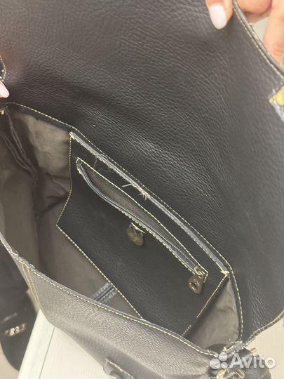 Сумка портфель женская натуральная кожа