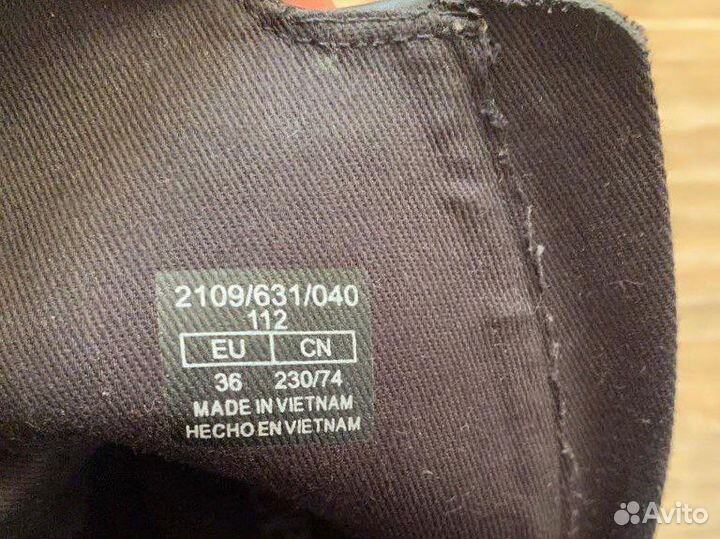 Ботинки весенние осенние женские zara 36