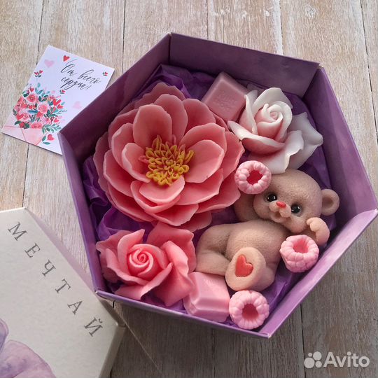 Подарочный набор мыла ручной работы