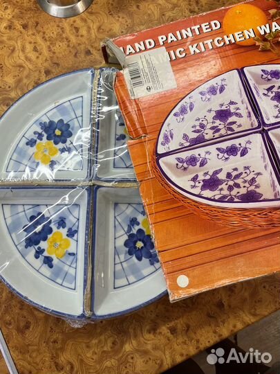 Менажница фарфор