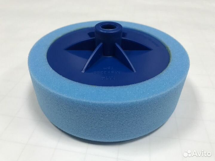 Полировальник Solid поролоновый синий, мягкий, 15