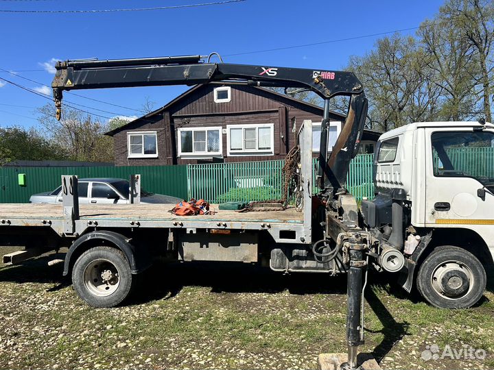 Аренда и услуги манипулятора, стрела 3 т, борт 5 т, 5.7 м