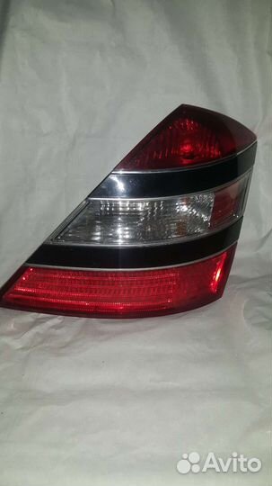 Mercedes 221 задние фонари