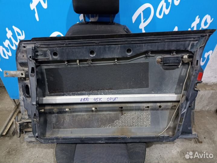 Ауди 100 А6 C4 45 кузов дверь передняя правая сера