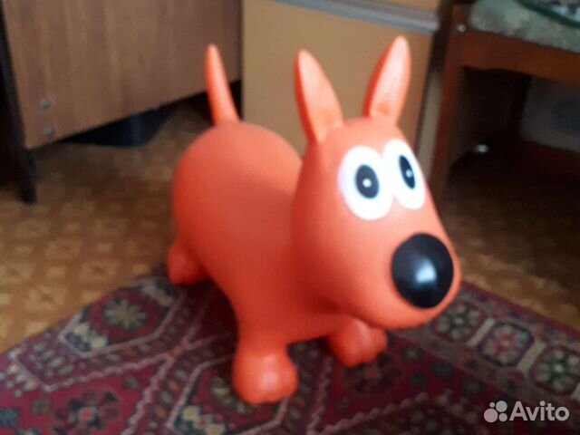 Игрушка прыгун ослик