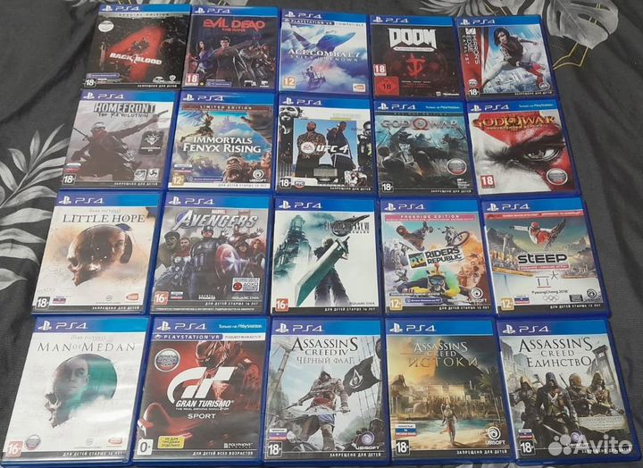 Игры PS4
