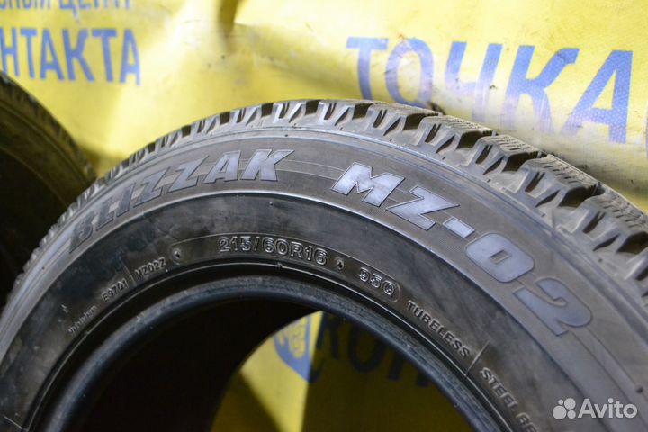 Bridgestone Blizzak MZ-02 215/60 R16