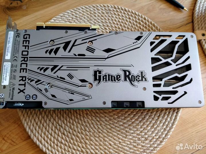 Palit RTX 3080 Game rock 10gb на гарантии днс до 2