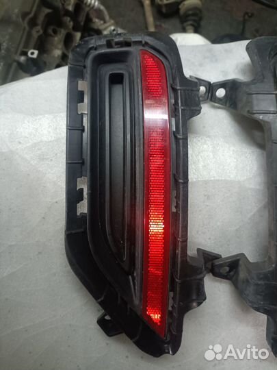 Накладка бампера Kia Rio 4 X, задняя правая