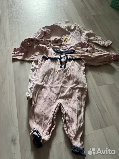 Вещи пакетом на девочку 56-80