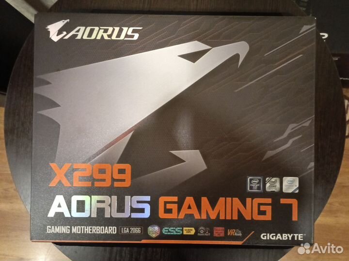 Gigabyte x299 Gaming7+I9 7900X