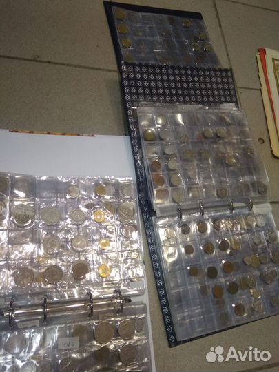 Монеты 5 альбома 2400 шт без повторов