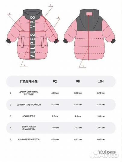 Куртка для девочки