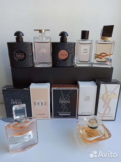 Коллекция миниатюр от YSL и Lancome