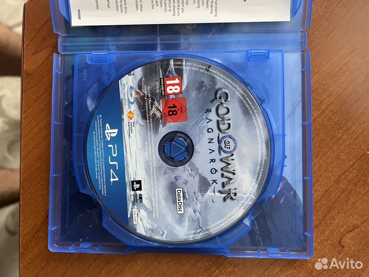 Игра для приставки God of War Рагнарек