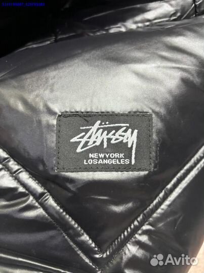 Глянцевый пуховик Stussy для уверенных в себе