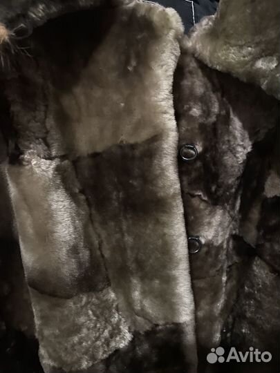 Шуба из мутона 46