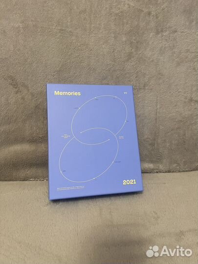 Диски с коробкой BTS Memories 2021 Blu-ray