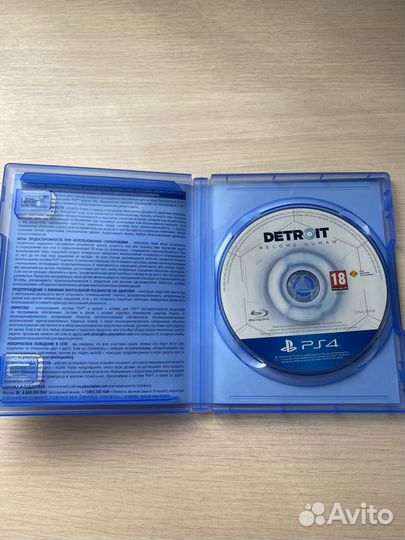 Диск игра Detroit на ps4