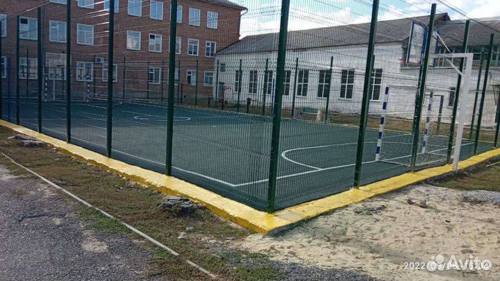 Резиновое покрытие для детских и спортивных пл