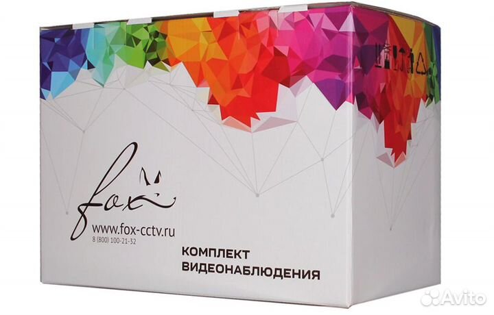 Комплект видеокамер/4шт/2мег/звук/просмотр online