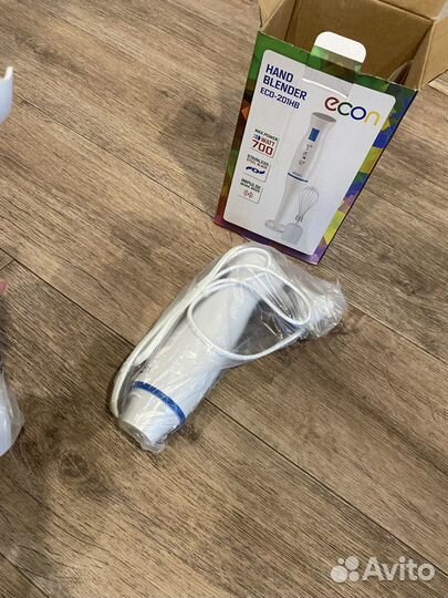 Погружной блендер миксер Econ
