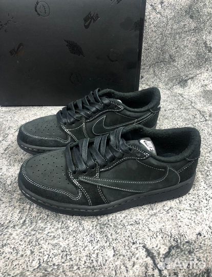 Nike Air Jordan 1 Low Travis Scott Black Phantom