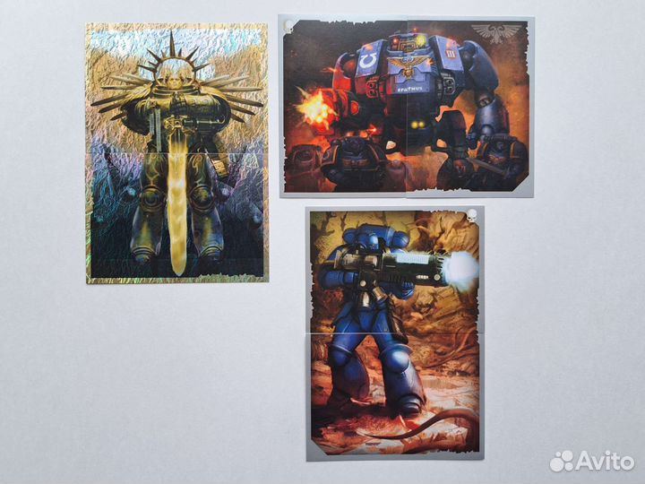 Тематические наклейки Warhammer 40K