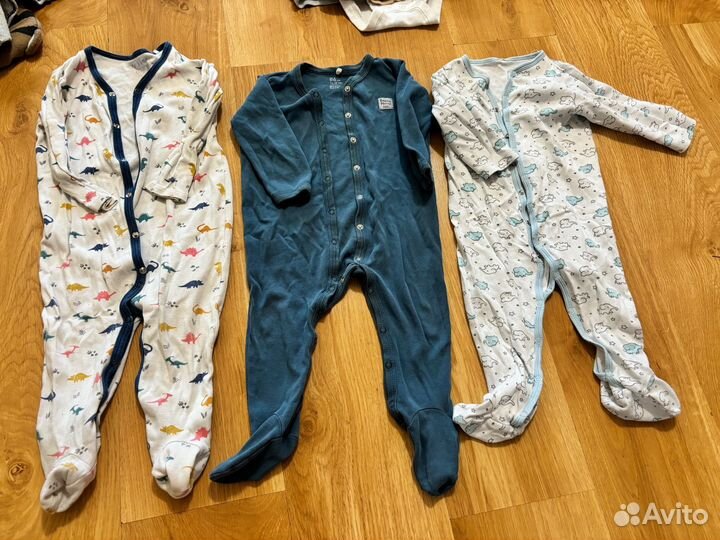 Вещи пакетом на мальчика 74 80