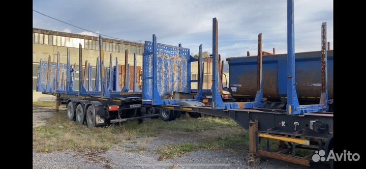 Полуприцеп лесовоз (сортиментовоз) Тонар L3 (9445), 2015