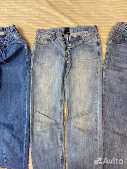 Джинсы для девочки 134