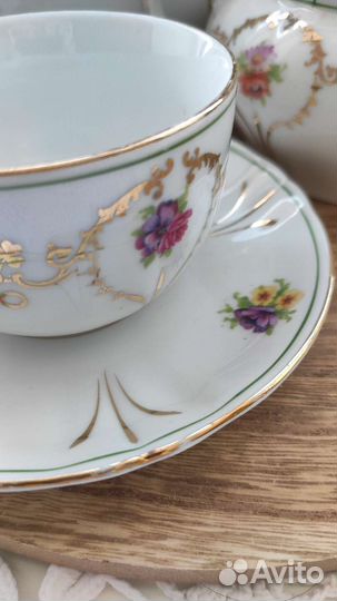 Чайный сервиз kahla гдр на 9 персон