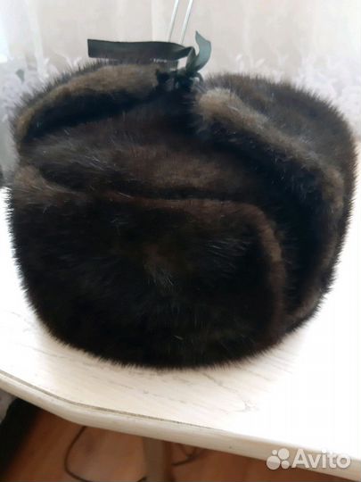 Продам шапку ушанку норка