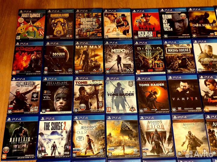 Ps 4 игры